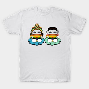 Naka Do & Oyo Yo Sips Tea Party Series (Rainbow Tea) T-Shirt